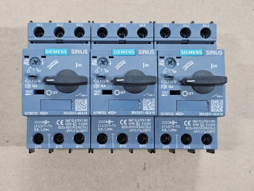 Siemens 3RV2011-0KA10 (3 units)