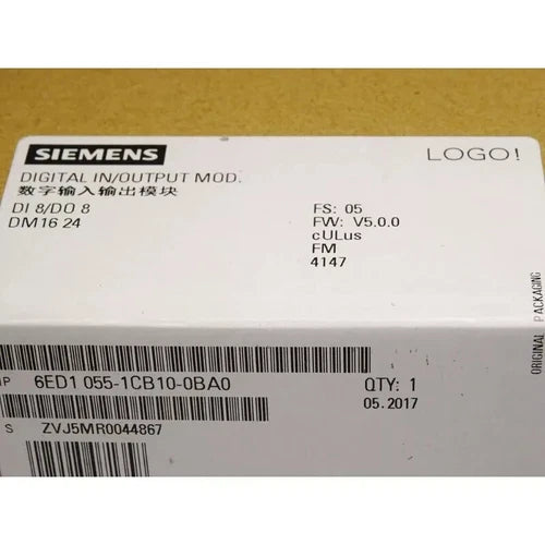 New Siemens 6ED1055-1CB10-0BA0 6ED1 055-1CB10-0BA0 LOGO!DM16 24 Expansion Module