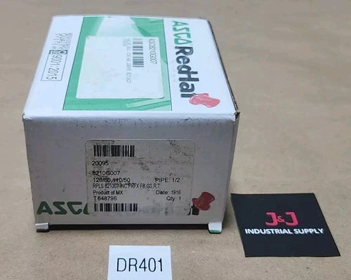 *BRAND NEW* Asco 8210G007 Red-Hat II Solenoid Valve 1/2" 110/120V + Warranty!