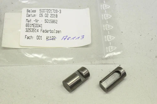 2x 3253514 Federbolzen Aus C45PbK f¨¹r Wohlenberg Heftkopf Hohner 3253514