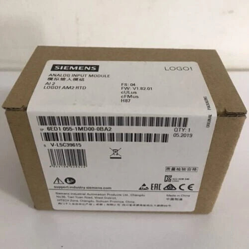 New Siemens 6ED1055-1MD00-0BA2 LOGO! Expansion Module 6ED1 055-1MD00-0BA2