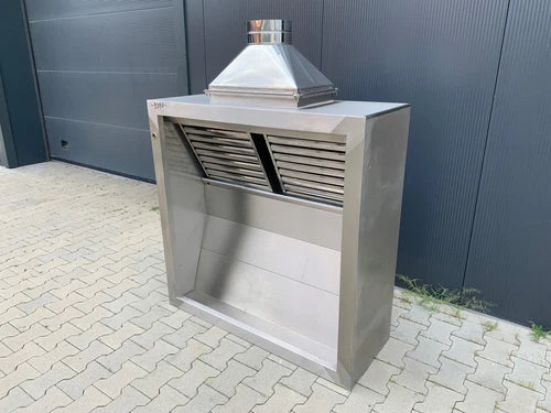 Coifa SOUTH AIR DAHK1201200WV 120x120x45 cm usada
