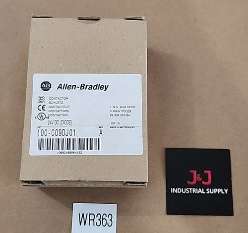 *BRAND NEW* Allen-Bradley 100-C09DJ01 /A Contactor 24VDC 32A 3-Pole + Warranty!