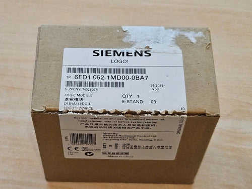 Siemens 6ED1 052-1MD00-0BA7 NEW