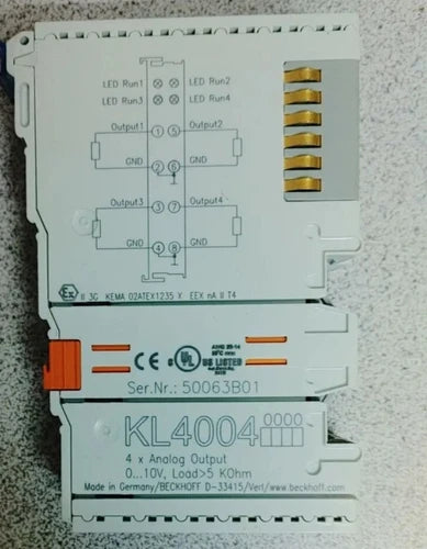 Beckhoff kl4004,  env¨ªo r¨¢pido!! invoice ,Garant¨ªa , Factura