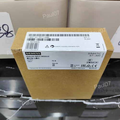 New Siemens 6ES7331-7PF11-0AB0 6ES7 331-7PF11-0AB0 S7-300 Analog Input SM 331