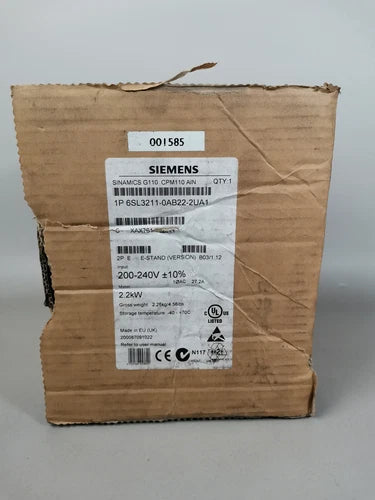 Siemens 6SL3211-0AB22-2UA1 NEU OVP