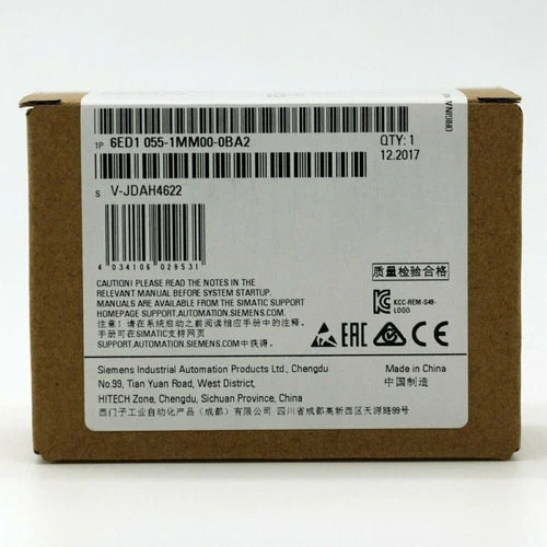 New Siemens 6ED1055-1MM00-0BA2 LOGO! AM2 AQ expansion 6ED1 055-1MM00-0BA2
