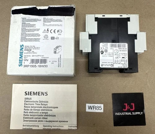 NEW OPEN BOX SURPLUS- Siemens 3RP1505-1BW30  Time Relay || FAST SHIPPED+WARRANTY