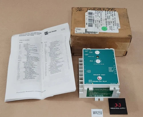 *BRAND NEW* Cutler Hammer 1293C47G10 Ground Fault Relay Class I 120V + Warranty!
