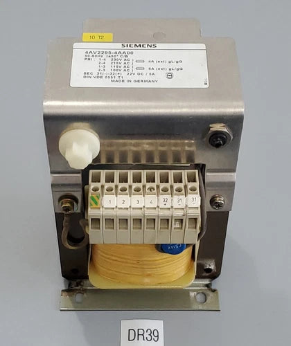 *PREOWNED* Siemens 4AV2295-4AA00 Power Supply 4-6A 50-60Hz 22Vdc/5A + Warranty!