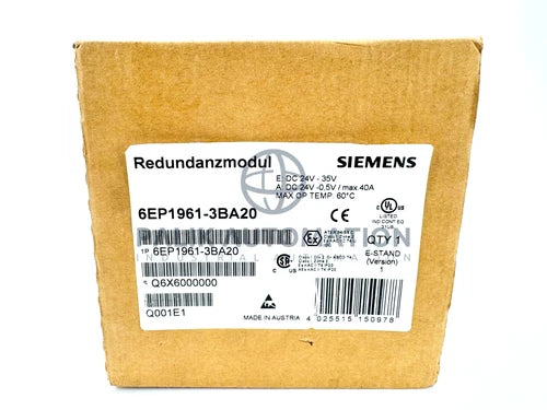 Siemens Simatic 6EP1961-3BA20 6EP1 961-3BA20 SITOP POWER SUPPLY MODULE NEW