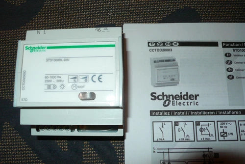 STD1000RL-DIN SCHNEIDER ELECTRIC, CCTDD20003 T¨¦l¨¦variateur lampe halog¨¨ne  1000W