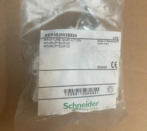 Schneider Electric XEP3S2W3B524 MINIATURE SNAP ACTION SWITCH