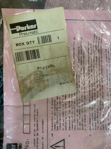 1 x  Parker Pneumatic P1J-2XRL Industrial Control System