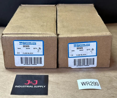(15) BRAND NEW- Ferraz Shawmut Fuse Blocks 30320 30A 600V Rated || WARRANTY ????