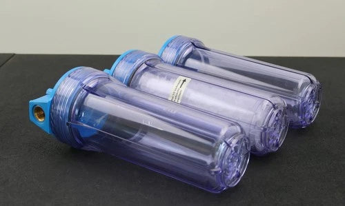 3-fach Wasseriltergeh?use Gr??e 10" Anschl¨¹sse 1/2" Tassen klar