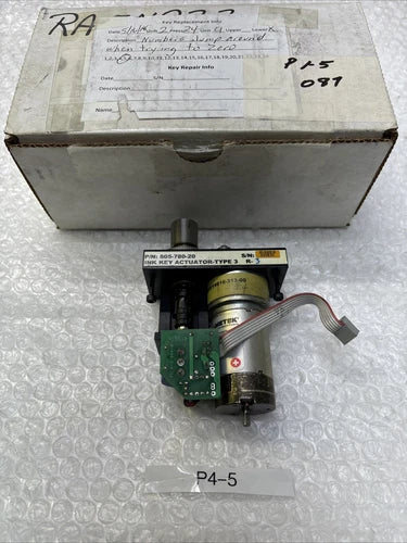 ** Preowned Ink Key Actuator P/N 805-780-20 For WebPrinting Controls Nos: Jump #
