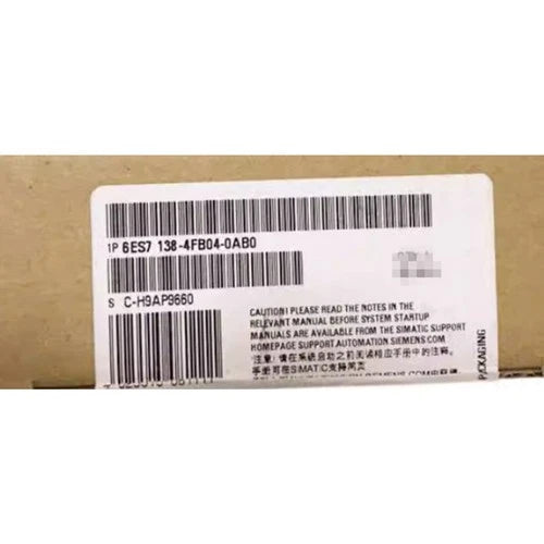 New Siemens 6ES7138-4FB04-0AB0 6ES71384FB040AB0 Electronics module for ET200S