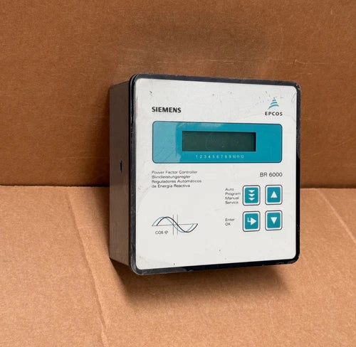Siemens EPCOS - B44066-R6012-S230 - BR6000-R12 Power Factor Controller, 230 VAC