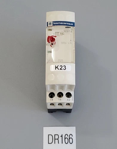 *PREOWNED* Telemecanique Schneider RE8TA21BU Timing Relay 3s-300s 250V +Warranty