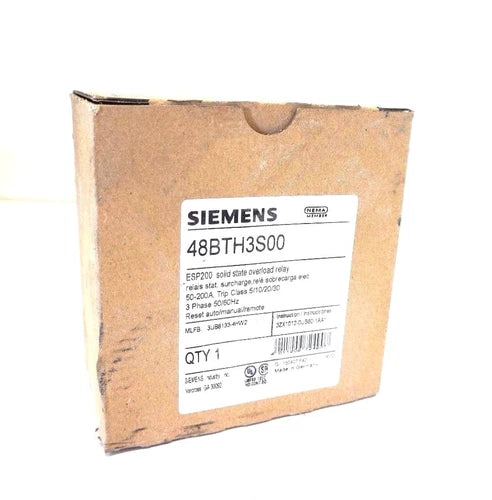 Nuevo SIEMENS 48BT-H3S00 Rel¨¦ de Sobrecarga 48BTH3S00