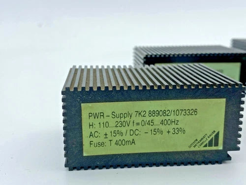 1pc x Camille Bauer 889082 PWR-Supply 7K2 T400mA 889082