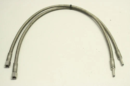 2x  L: 770mm Ig: 10mm Sw: 14mm Schlauch Bellow Panzerschlauch