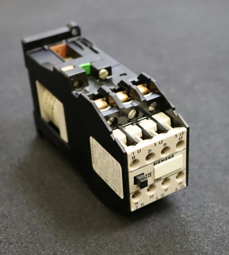SIEMENS Hilfssch¨¹tz 22E 3TE42 17-0BP4 Spulenspannung 230VDC 3S/0? 7,5kW