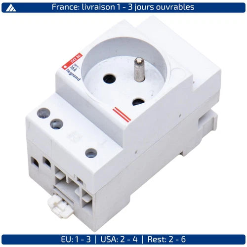 04280 LEGRAND, Prise, 04280, 04280, Socket: 250 V, 16A Used in stock at PLC2DAY