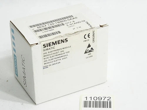 Siemens 6ES7122-1BB00-0AA0 6ES7 122-1BB00-0AA0 / Inhalt:3 St¨¹ck Neu OVP