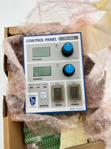 1pc x MICRONICS SYSTEMS CONTROL PANEL 595041 16V-500A