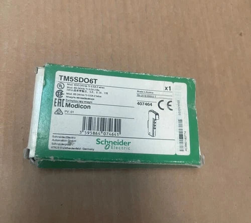 Schneider Electric - TM5SDO6T - TM5 Digital Output Module, 6 Transistor Outputs