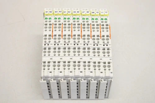7x WAGO 753-400 Digitaleingangsmodul Digital input Module 753400