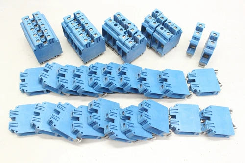 40x PHOENIX CONTACT Durchgangsklemme 0,75 mm-50 mm 1000V 125A UK35 3008012