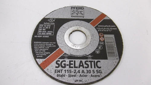 24 St¨¹ck Pferd Trennscheibe SG-Elastic EHT 115-2,4 A 30 S SG | 115x2,4x22,23 mm