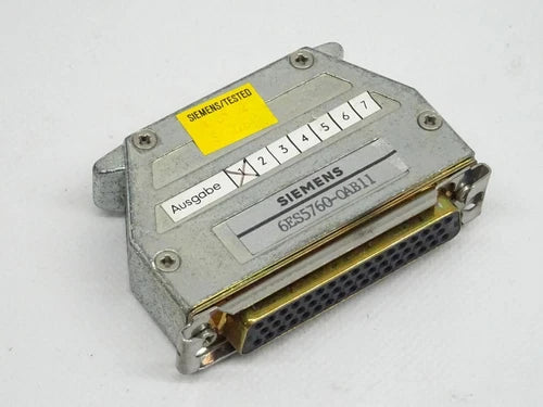 Siemens 6ES5760-0AB11 Simatic S5 Stecker 6ES5 760-0AB11 E:01