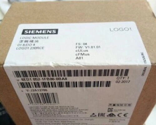 New Siemens 6ED1052-1FB08-0BA0 LOGO! 230RCE Logic Module 6ED1 052-1FB08-0BA0
