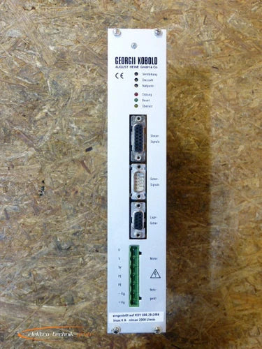 Georgii Kobold KSV 6/20 E1-M3-K4/Z1/P2/G1 AC Servoregler MidiDrive m. Restgew?hr