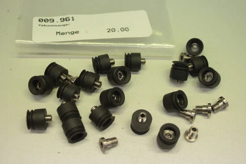 20x  009.961 Balgsauger Sauger Rund Pneumatik Vakuumsauger  009961 OVP