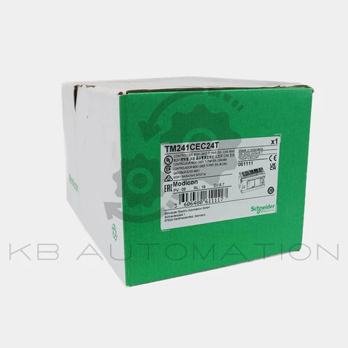 Schneider TM241CEC24T Modicon M241 控制器，24 E/S，以太网，CAN 主站