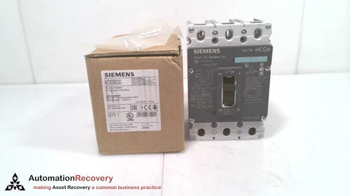 SIEMENS HCX3B030, MOLDED CASE CIRCUIT BREAKER, 3VL1103-2KM30-0AA0, NEW #320701