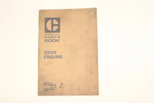 1975 Catepillar 3204 Engine Owners Manual UEG0678S