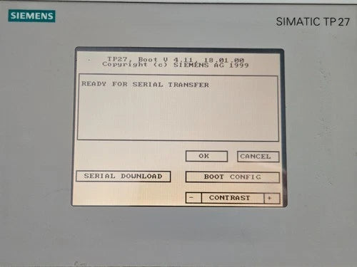 Siemens 6AV3627-1QK00-2AX0 TP27 *TESTED*