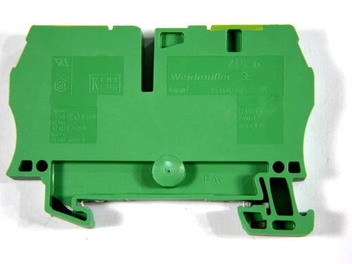 39x Weidmüller Z-Reihenklemme Erdungsklemme | ZPE 6 | 1608670000