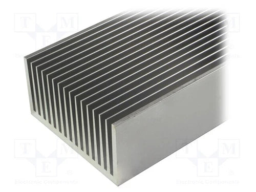 1 piece, Heatsink: extruded SK627/1000/AL /E2UK