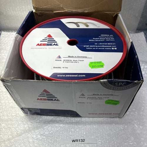 **NEW  AESSEAL Style 770TP Pulpstar 11431724 3/4¡± Gland Packing 10#