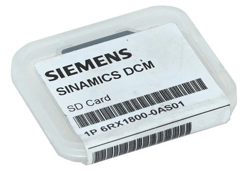 Siemens 6RX1800-0AS01 Sinamics DCM 6RX1 800-0AS01 SD Card New Sealed