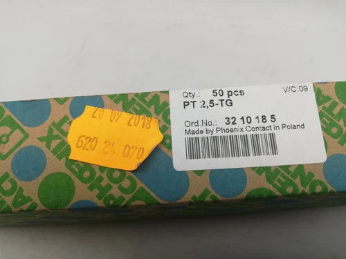 1 VPE 37x Phoenix Contact 3210185 PT 2,5-TG Trennklemme Reihenklemme Klemme