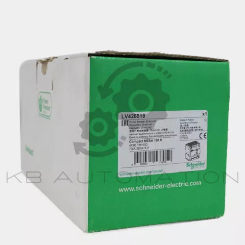 Schneider LV426519 Leitungsschutzschalter ComPact NSXm H (70kA bei 415V AC), ...